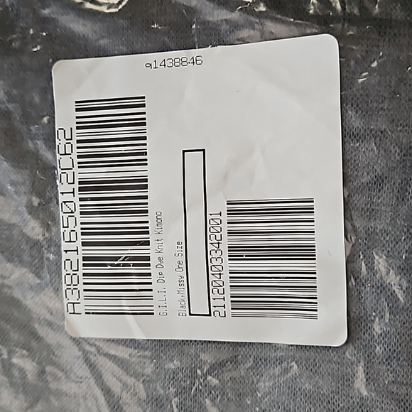 *NWOT* G.I.L.I. Dip Dye Knit Kimono Cardigan - Picture 13 of 14